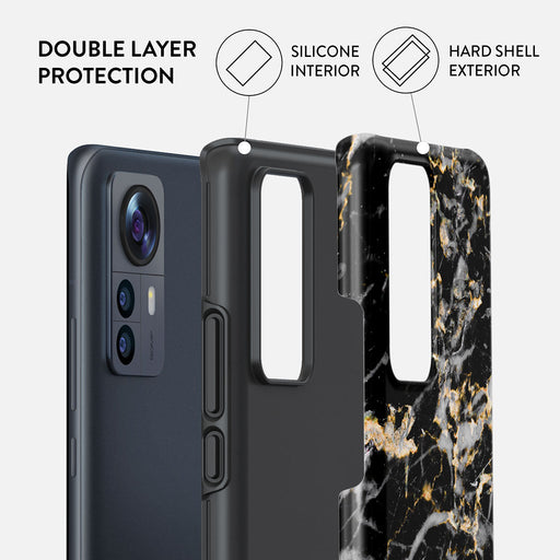 Make A Wish - Gold Marble Xiaomi 12 Pro Case 2