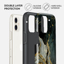 Northern Lights - Marble iPhone 11 Case 6