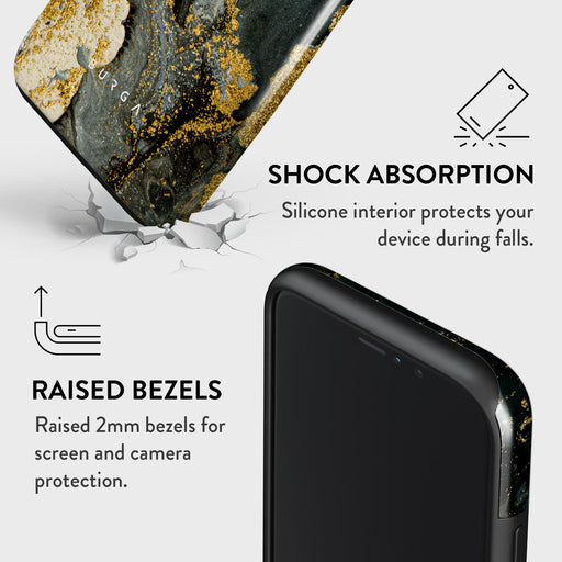 Northern Lights - Marble iPhone 11 Case 8
