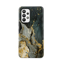 Northern Lights - Marble Samsung Galaxy A73 Case