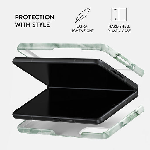 Pistachio Cheesecake - Green Samsung Galaxy Z Fold 3 Case 2