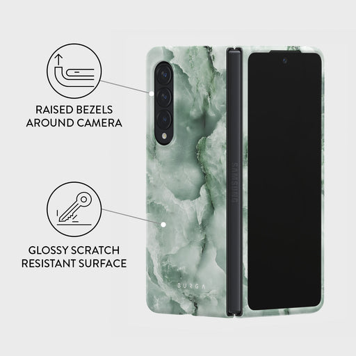 Pistachio Cheesecake - Green Samsung Galaxy Z Fold 3 Case 3