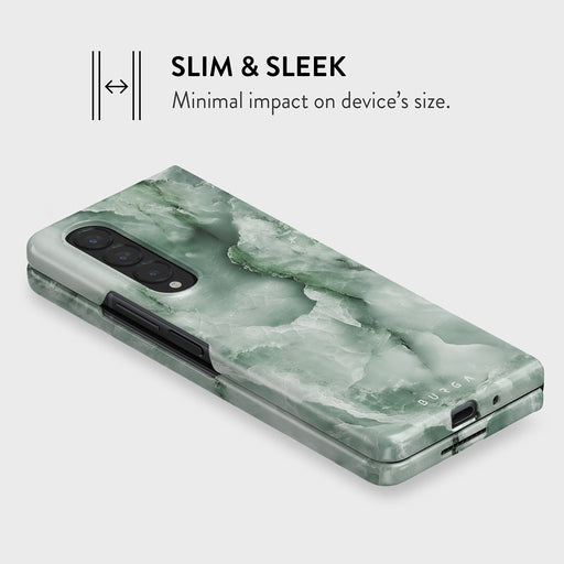 Pistachio Cheesecake - Green Samsung Galaxy Z Fold 3 Case 4