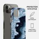 Frozen Lake - Gray Marble iPhone 12 Pro Max Case 2