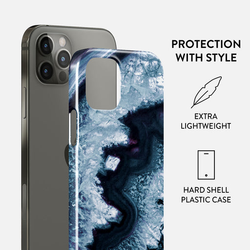 Frozen Lake - Gray Marble iPhone 12 Pro Max Case 2