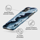 Frozen Lake - Gray Marble iPhone 12 Pro Max Case 3