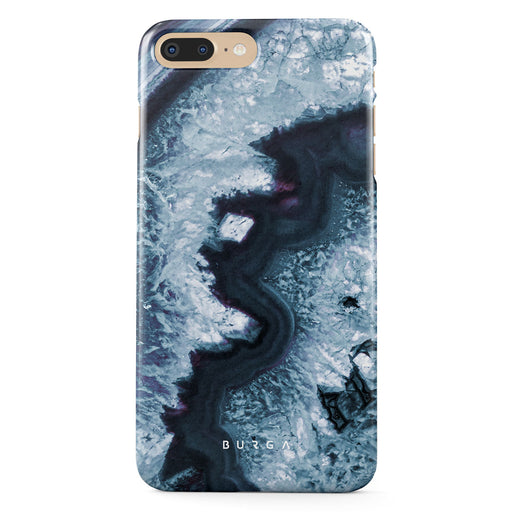 Frozen Lake - Gray Marble iPhone 7 Plus / 8 Plus Case 1