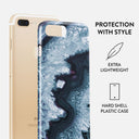 Frozen Lake - Gray Marble iPhone 7 Plus / 8 Plus Case 2