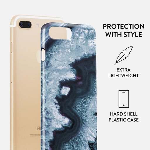 Frozen Lake - Gray Marble iPhone 7 Plus / 8 Plus Case 2
