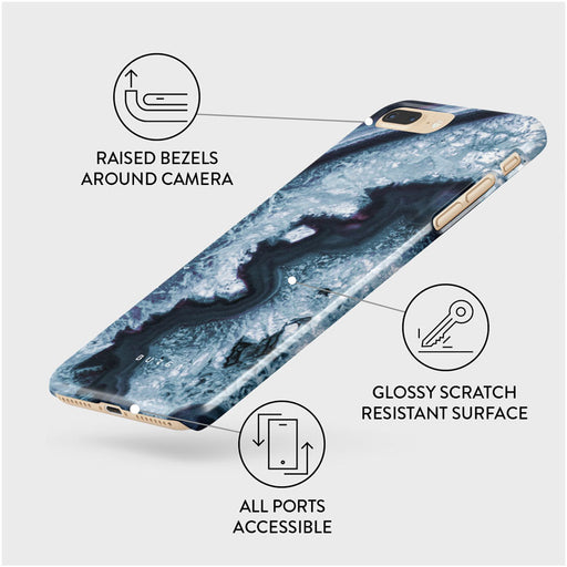 Frozen Lake - Gray Marble iPhone 7 Plus / 8 Plus Case 3