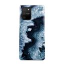 Frozen Lake - Gray Marble Samsung Galaxy S10 Lite Case