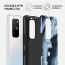 Frozen Lake - Gray Marble Samsung Galaxy S10 Lite Case 6