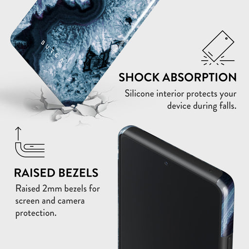 Frozen Lake - Gray Marble Samsung Galaxy S10 Lite Case 8