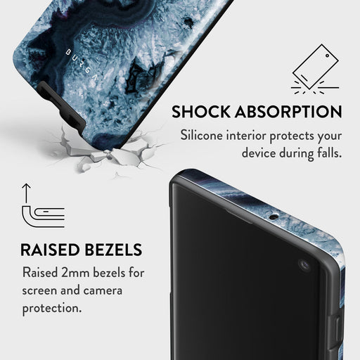 Frozen Lake - Gray Marble Samsung Galaxy Note 9 Case 8