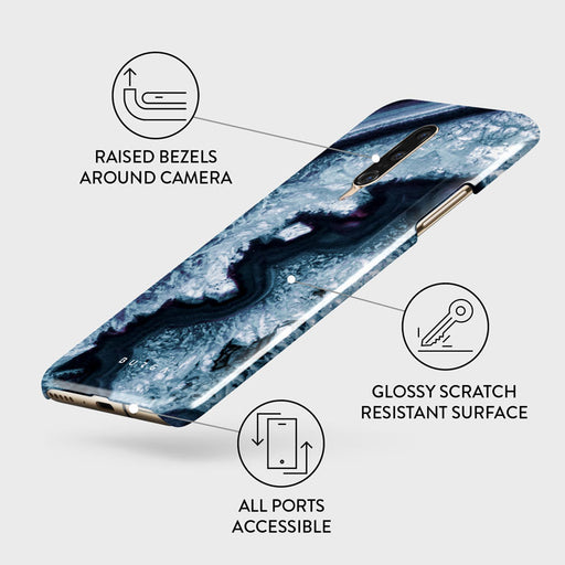 Frozen Lake - Gray Marble OnePlus 7 Pro / 7T Pro Case 3