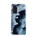 Frozen Lake - Gray Marble Huawei P40 Case 1