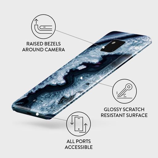 Frozen Lake - Gray Marble Huawei Mate 20 Pro Case 3