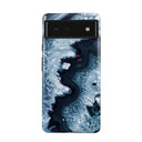 Frozen Lake - Gray Marble Google Pixel 6a Case 1