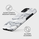 White Winter - Classy Marble iPhone 13 Case 7