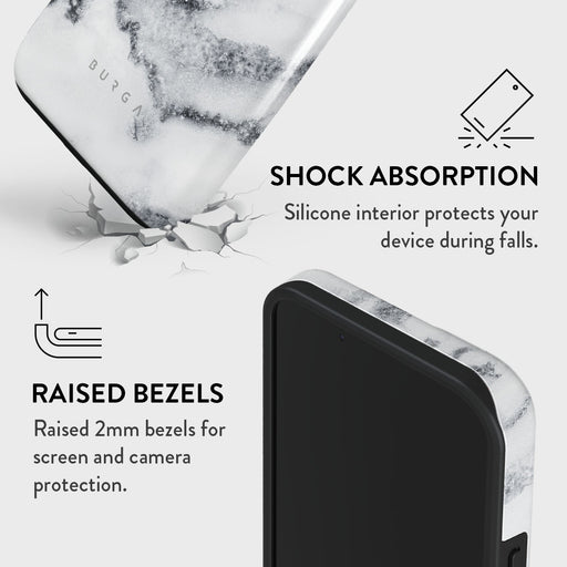 White Winter - Classy Marble iPhone 14 Case 8
