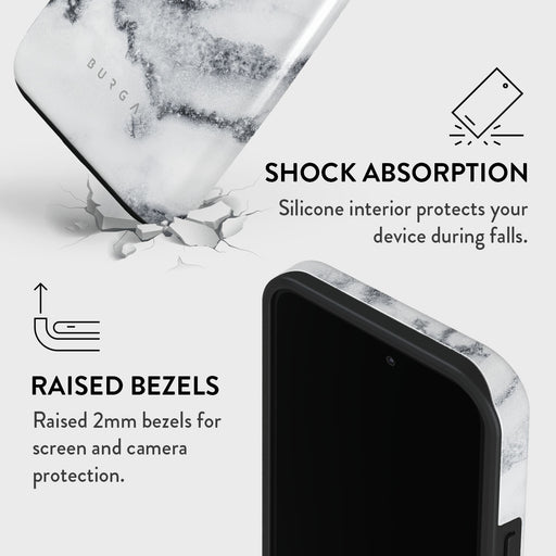 White Winter - Classy Marble iPhone 14 Pro Case 8