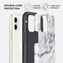 White Winter - Classy Marble iPhone 11 Case 6