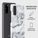 White Winter - Classy Marble Samsung Galaxy S20 4G / 5G Case 2