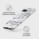 White Winter - Classy Marble Google Pixel 7a Case 3