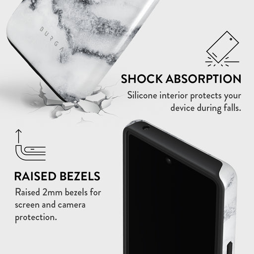White Winter - Classy Marble Google Pixel 7a Case 4
