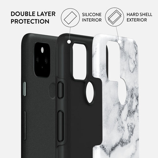 White Winter - Classy Marble Google Pixel 5 Case 6