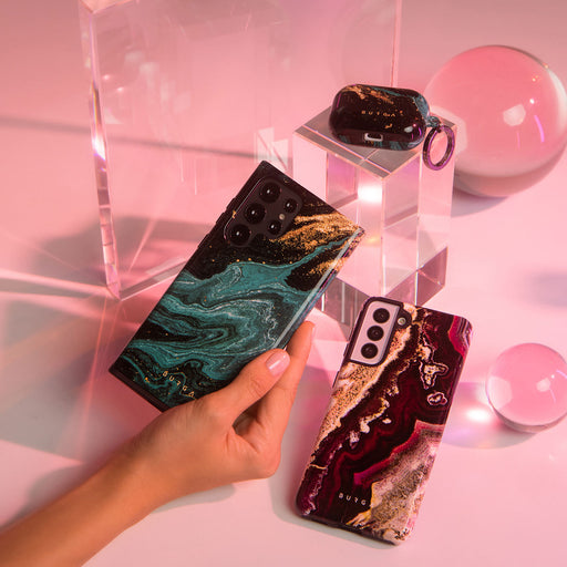Purple Skies - Marble Samsung Galaxy A12 4G Case 15