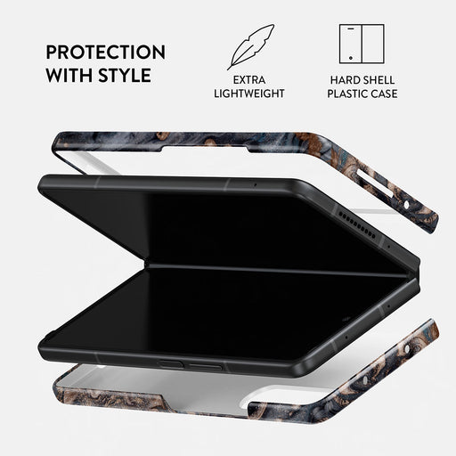 Enchanted Mirror - Marble Samsung Galaxy Z Fold 3 Case 2