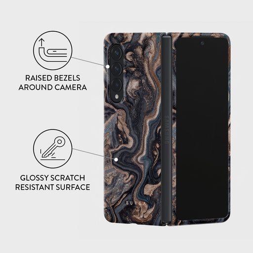 Enchanted Mirror - Marble Samsung Galaxy Z Fold 3 Case 3