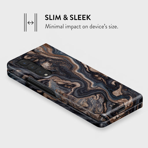 Enchanted Mirror - Marble Samsung Galaxy Z Fold 3 Case 4